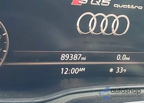 2019 Audi Sq5 3.0T Premium z USA, uszkodzony, nr VIN WA1B4AFY9K2078388
